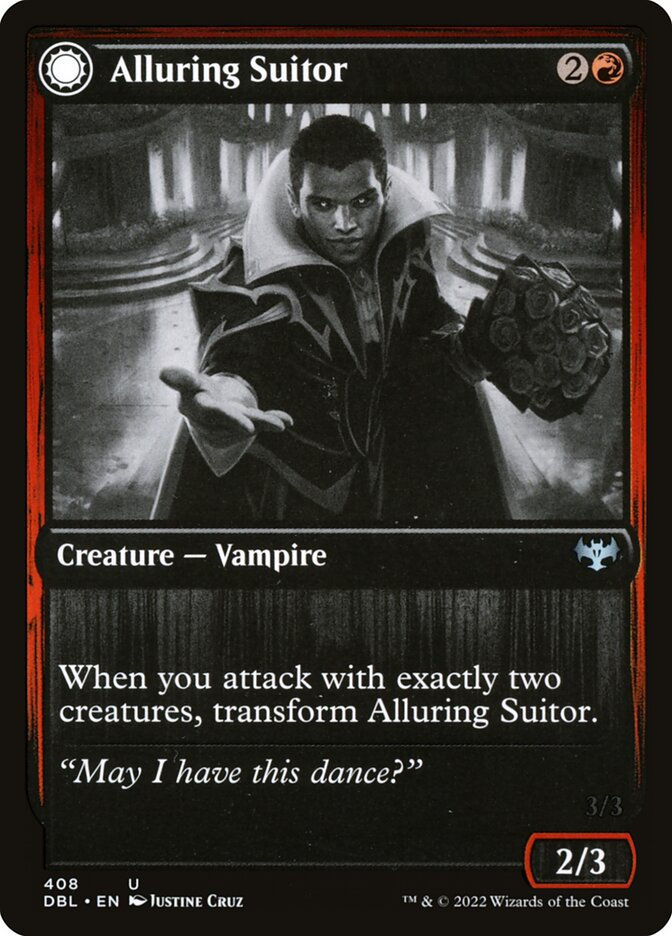 Alluring Suitor // Deadly Dancer (DBL) (408) — cara 1 de 2