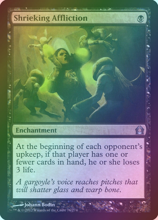 Shrieking Affliction (RTR) (76) / Foil