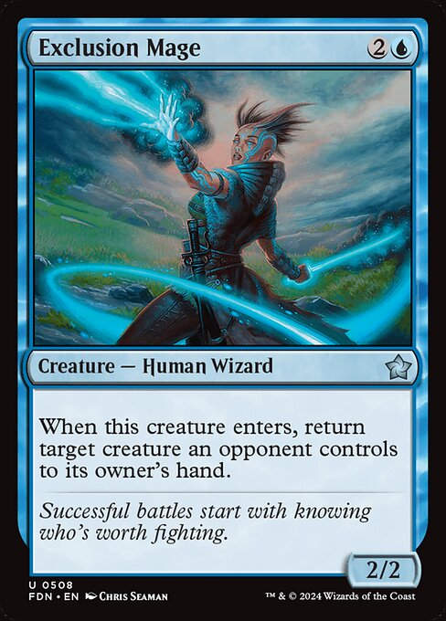 Exclusion Mage (FDN) (508) (Beginner)