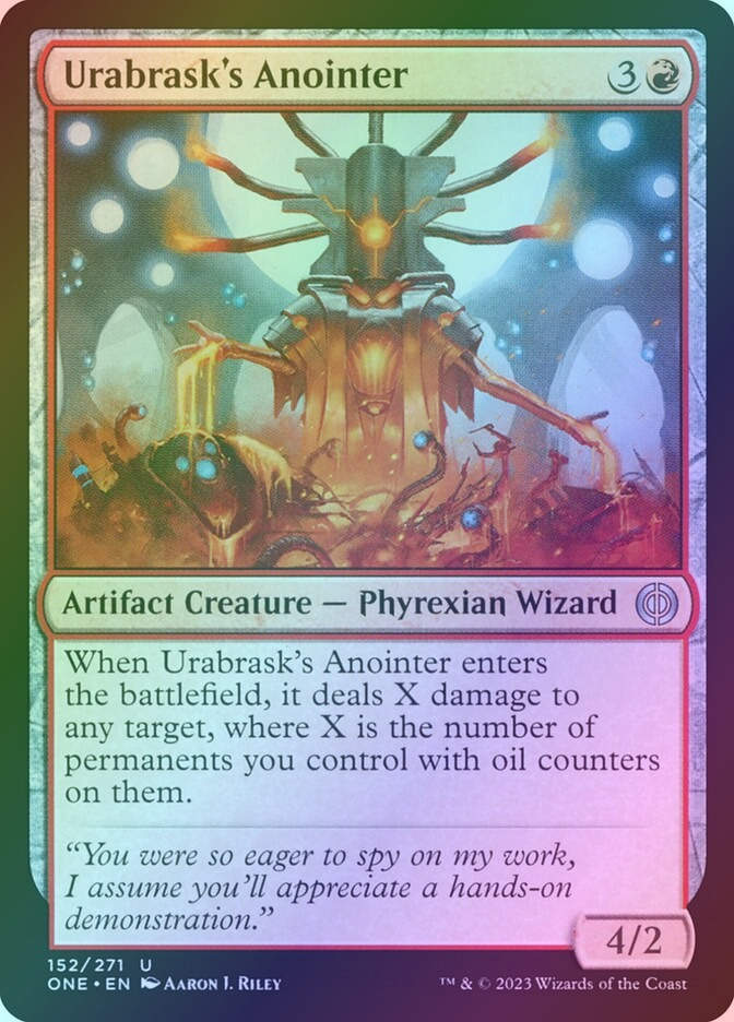 Urabrask's Anointer (ONE) (152) / Foil