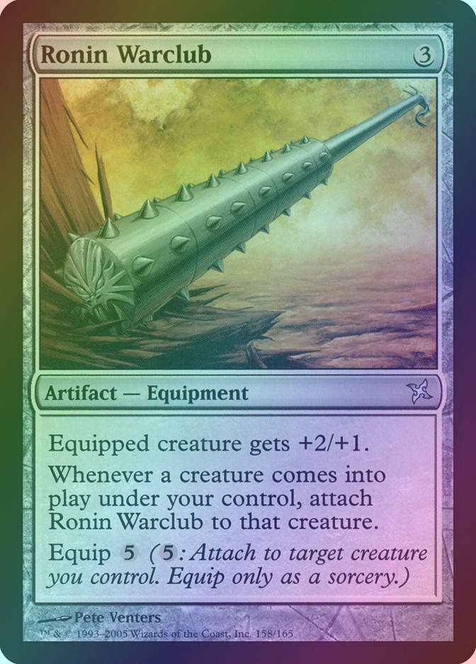 Ronin Warclub (BOK) (158) / Foil