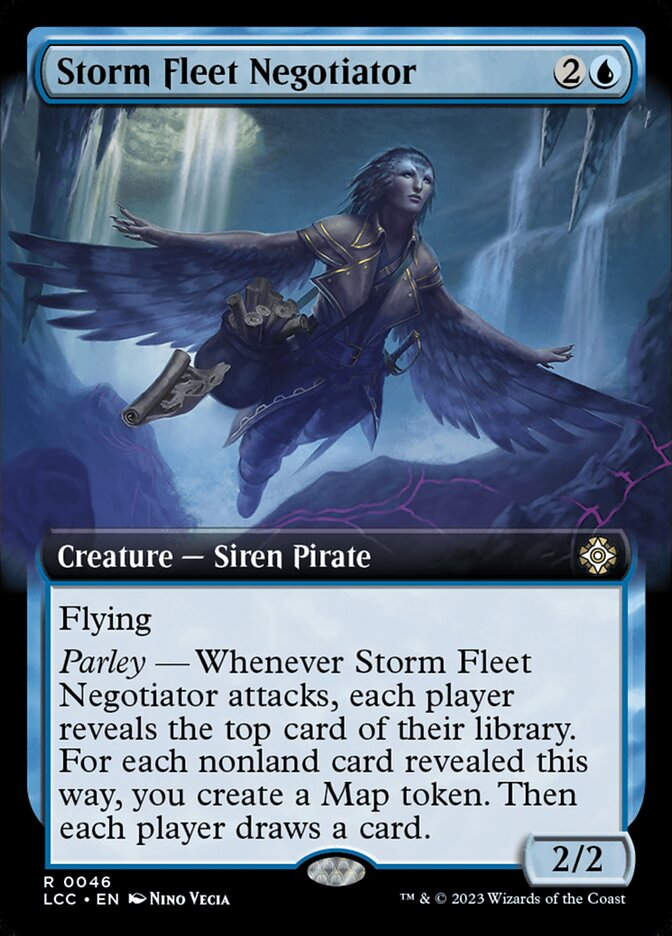 Storm Fleet Negotiator (LCC) (46) / Extended Art