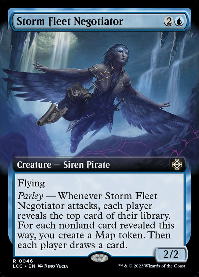 Storm Fleet Negotiator (LCC) (46) / Extended Art