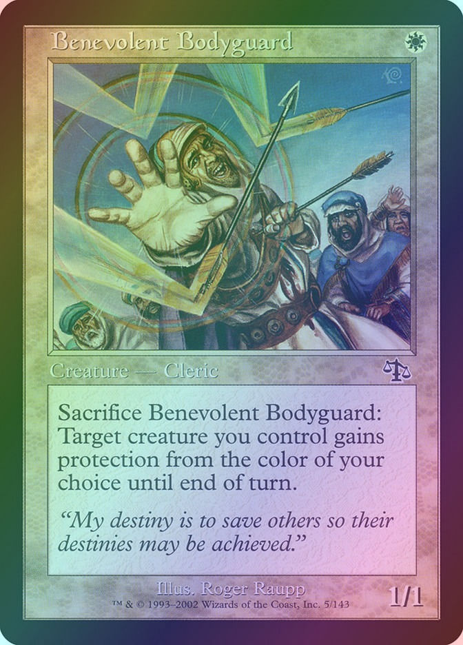 Benevolent Bodyguard (JUD) (5) / Foil