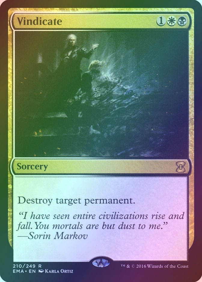 Vindicate (EMA) (210) / Foil