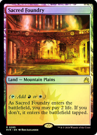 Sacred Foundry (rvr) (285) / Foil