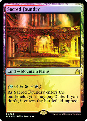 Sacred Foundry (rvr) (285) / Foil