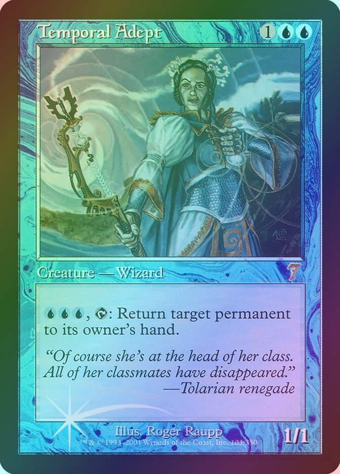 Temporal Adept (7ED) (103★) / Foil