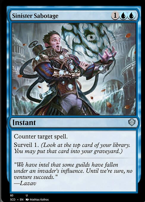 Sinister Sabotage (SCD)