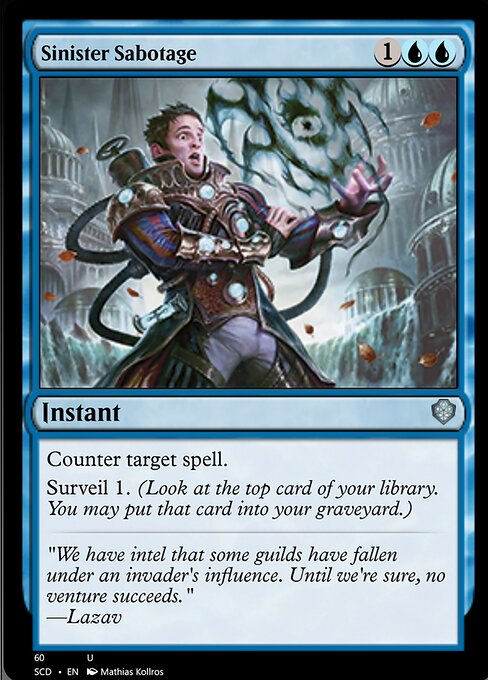 Sinister Sabotage (SCD)