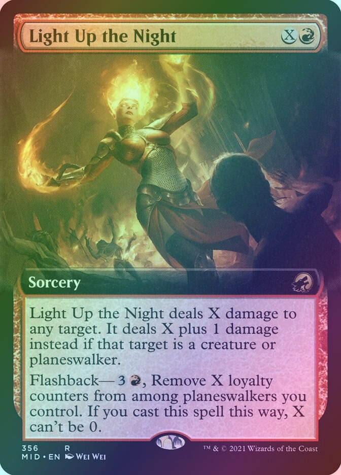 Light Up the Night (MID) (356) / Extended Art / Foil