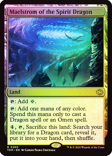 Maelstrom of the Spirit Dragon (TDM) (260) / Foil