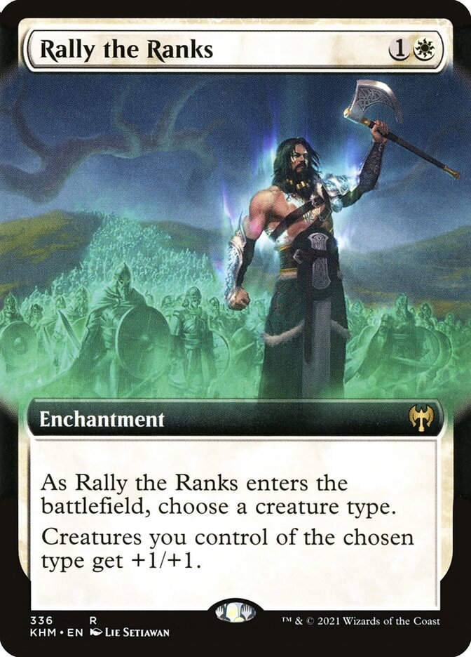 Rally the Ranks (KHM) (336) / Extended Art