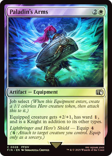 Paladin's Arms (FIN) (28) / Foil