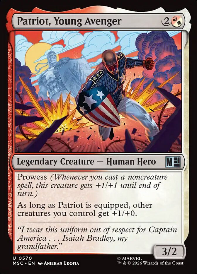 Patriot, Young Avenger (MSC) (570)