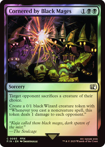 Cornered by Black Mages (FIN) (93) / Foil