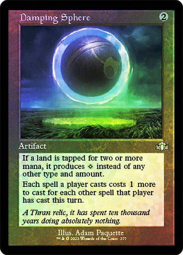 Damping Sphere (DMR) / Showcase / Foil