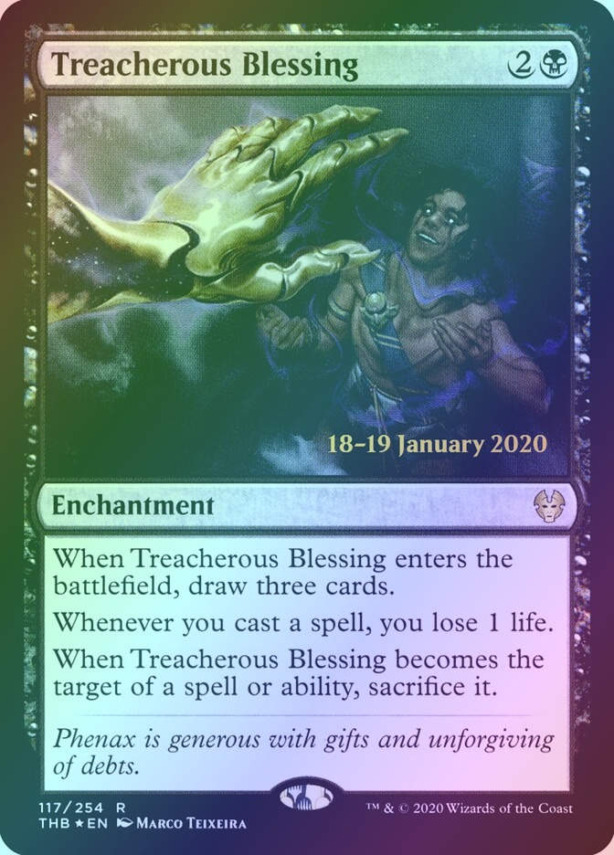 Treacherous Blessing (PTHB) (117s) / Foil