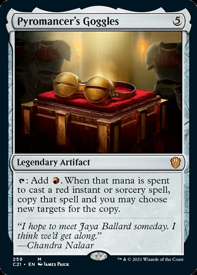 Pyromancer's Goggles (C21)