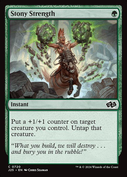 Stony Strength (J25) (720)