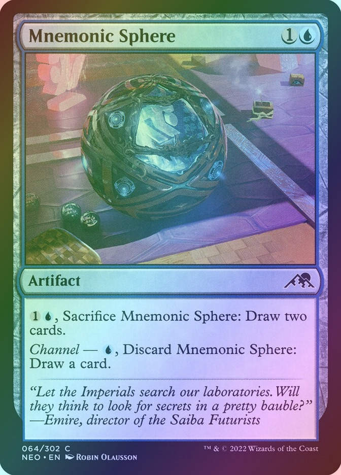 Mnemonic Sphere (NEO) (64) / Foil