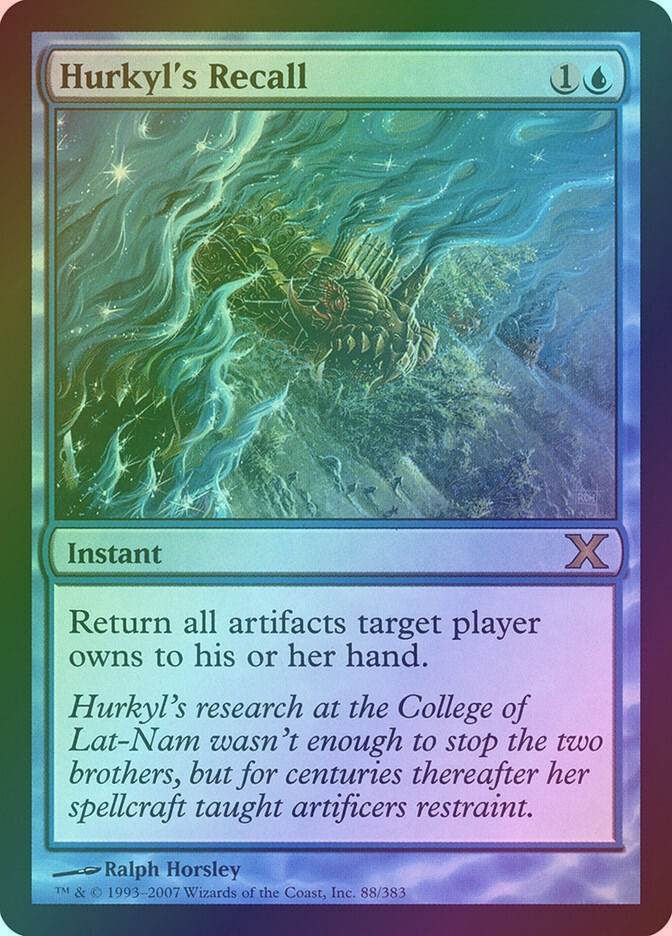 Hurkyl's Recall (10E) (88) / Foil