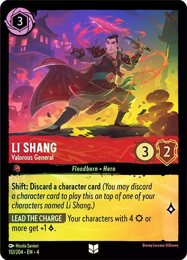 Li Shang - Valorous General (LOR_URS) / Foil
