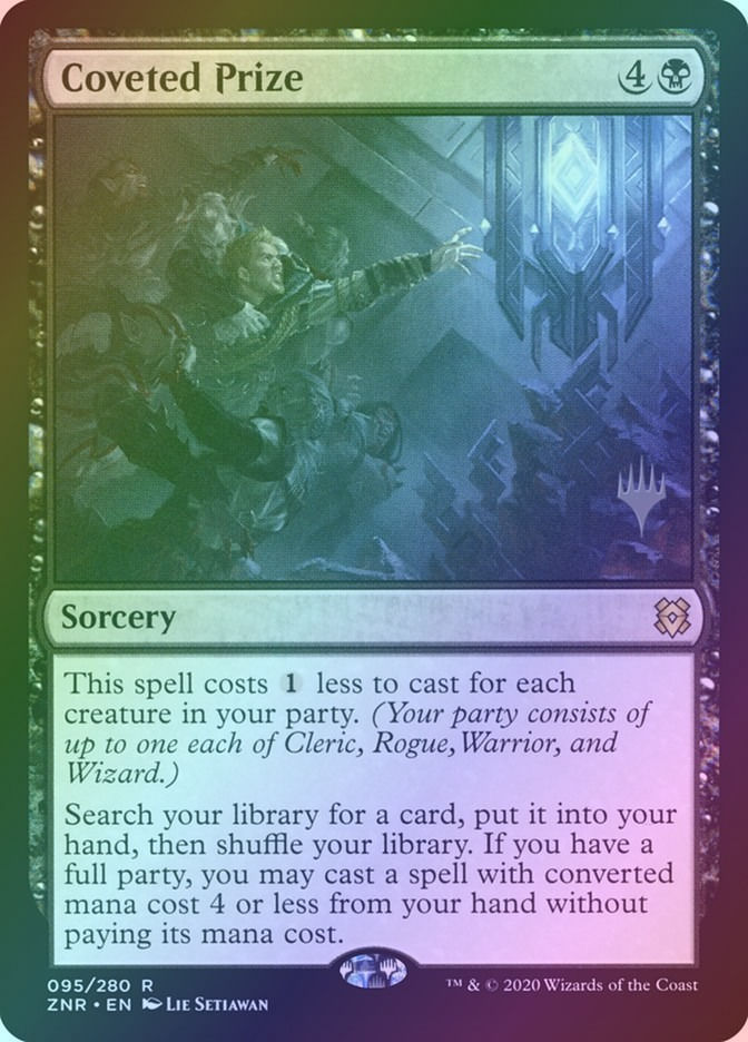 Coveted Prize (PZNR) (95p) / Foil