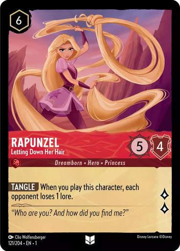 Rapunzel - Letting Down Her Hair (LOR_TFC)
