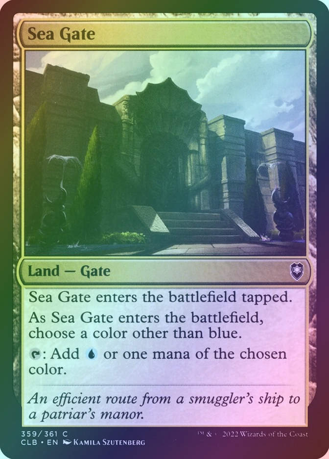 Sea Gate (CLB) (359) / Foil