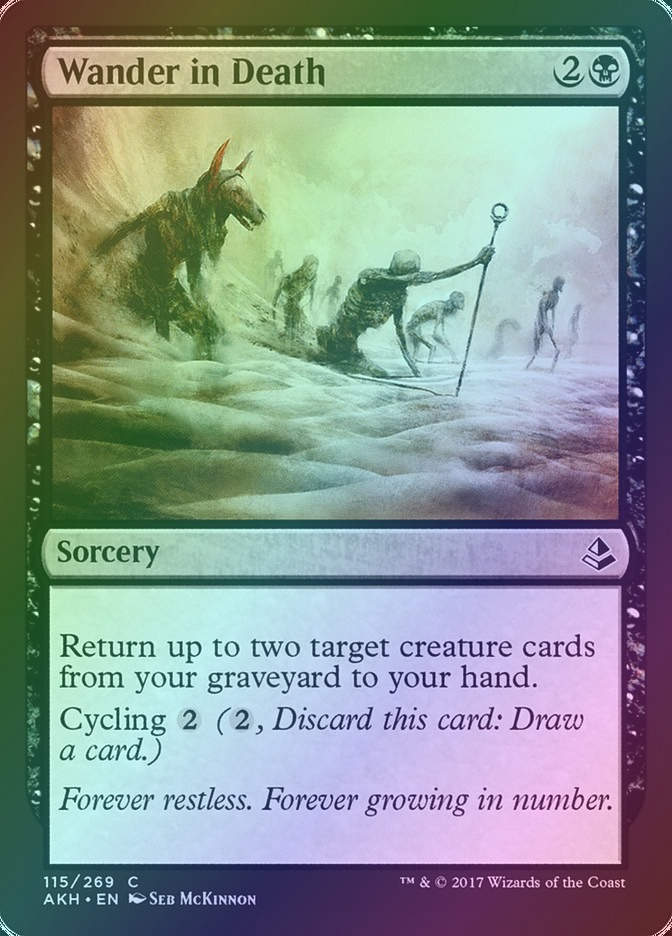 Wander in Death (AKH) (115) / Foil