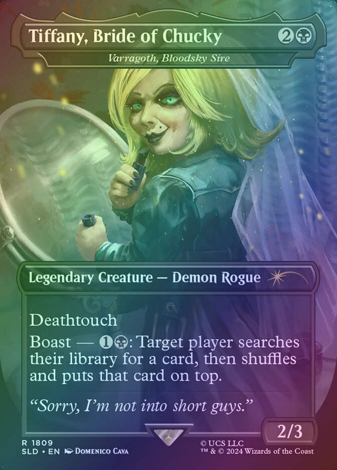 Varragoth, Bloodsky Sire (SLD) (1809) / Borderless / Foil