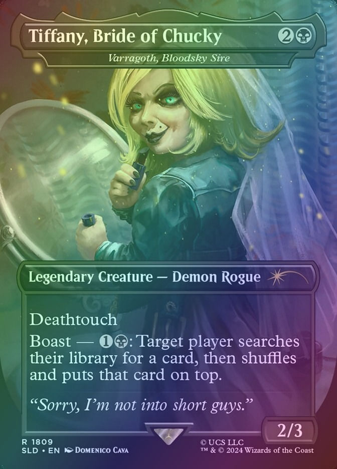 Varragoth, Bloodsky Sire (SLD) (1809) / Borderless / Foil