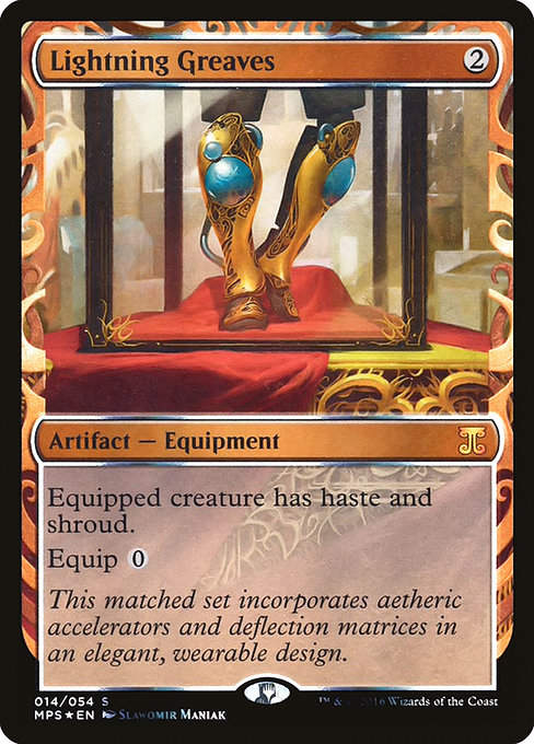 Lightning Greaves (MPS) (14) / Foil