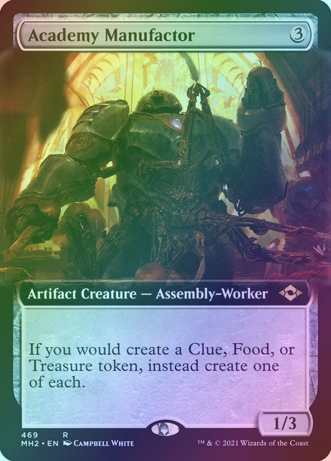 Academy Manufactor (MH2) (469) / Extended Art / Foil