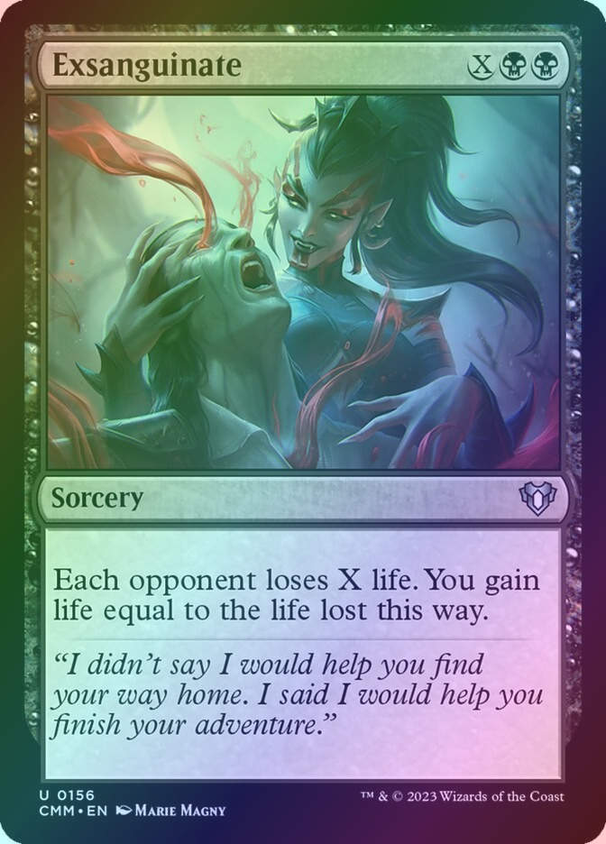 Exsanguinate (CMM) (156) / Foil