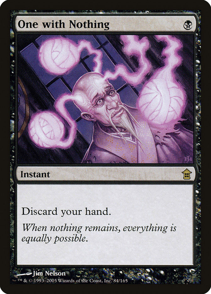One with Nothing (sok)