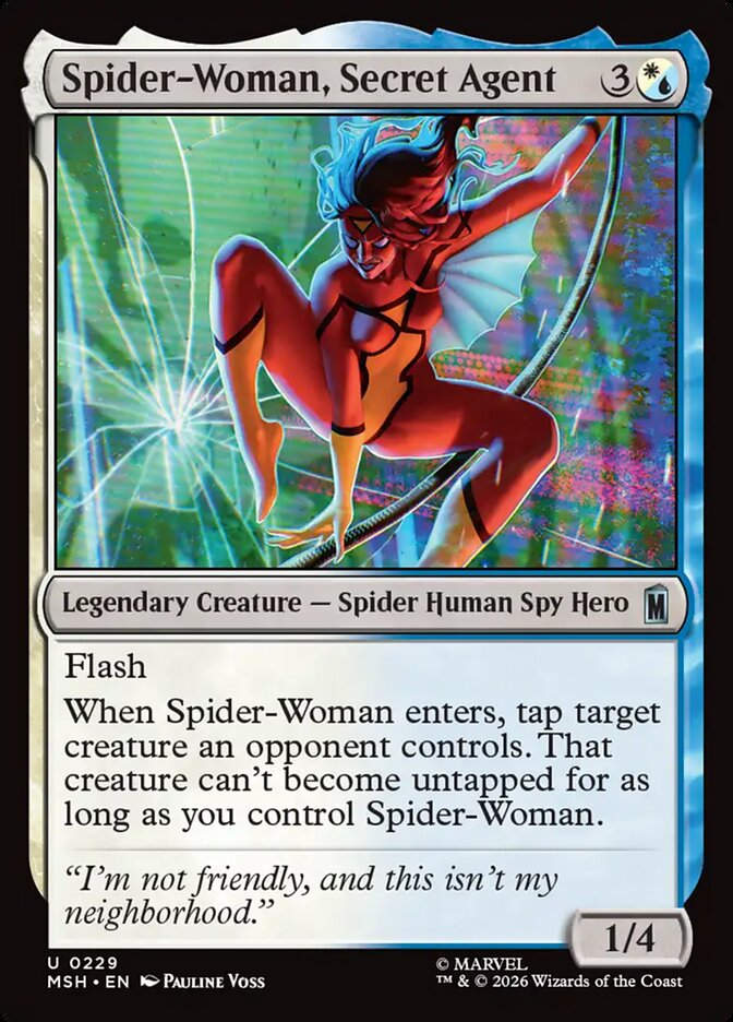 Spider-Woman, Secret Agent (MSH) (229)
