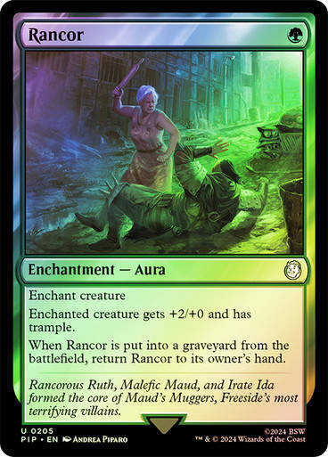 Rancor (pip) (205) / Foil