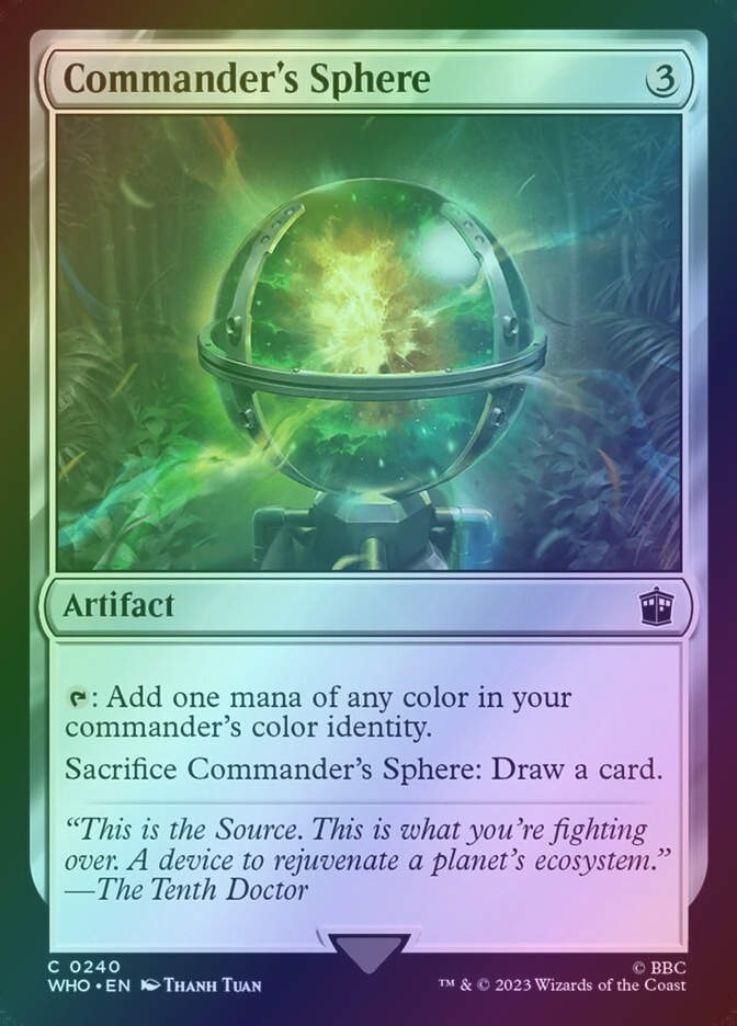 Commander's Sphere (WHO) (240) / Foil