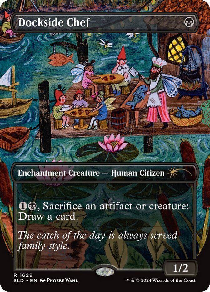 Dockside Chef (SLD) (1629) / Borderless