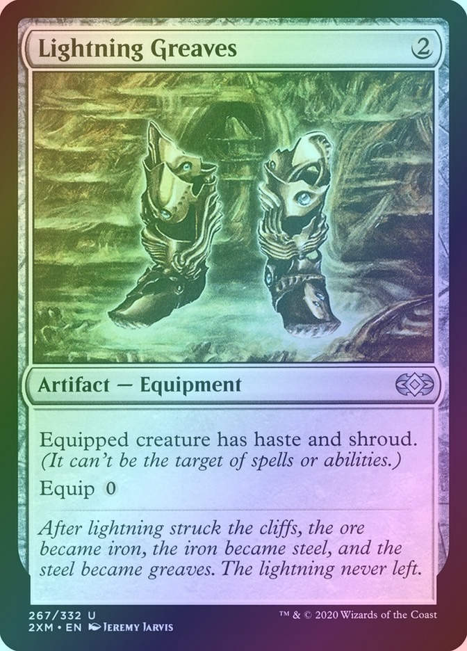 Lightning Greaves (2XM) (267) / Foil