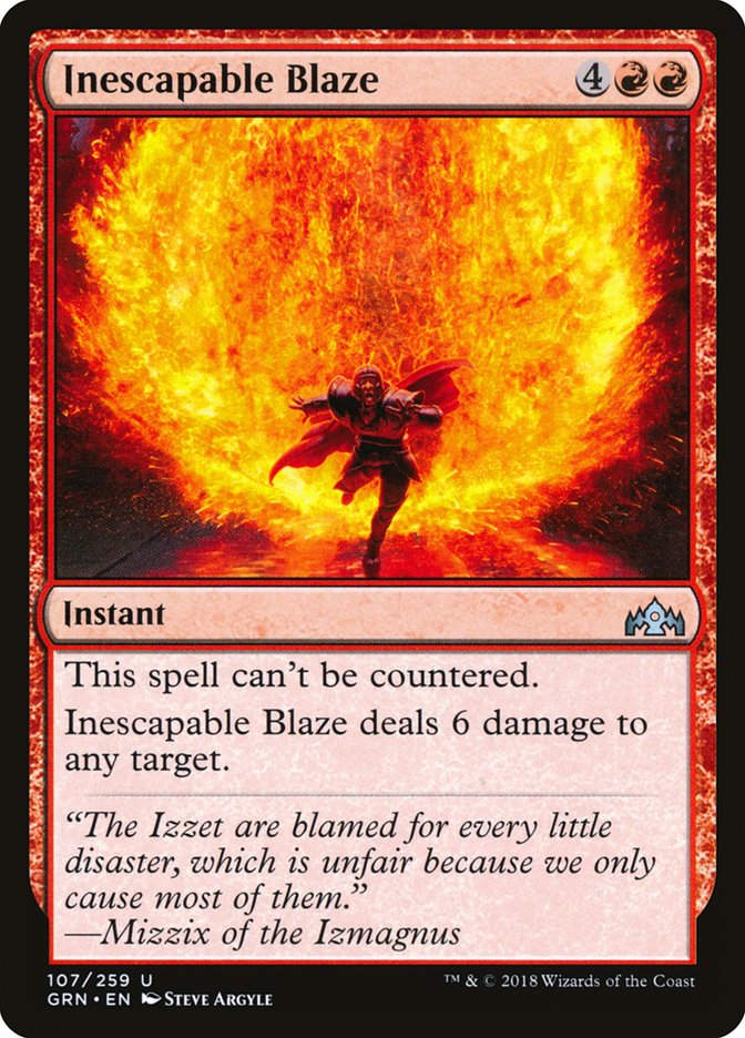 Inescapable Blaze (GRN) (107)