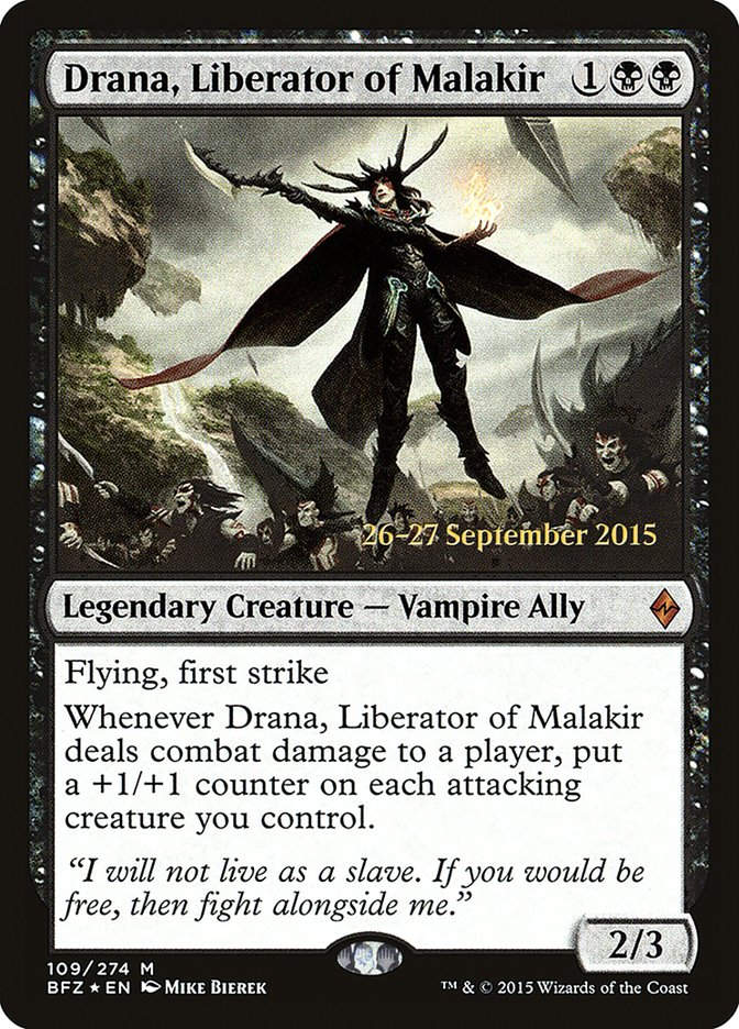 Drana, Liberator of Malakir (PBFZ) (109s) / Foil