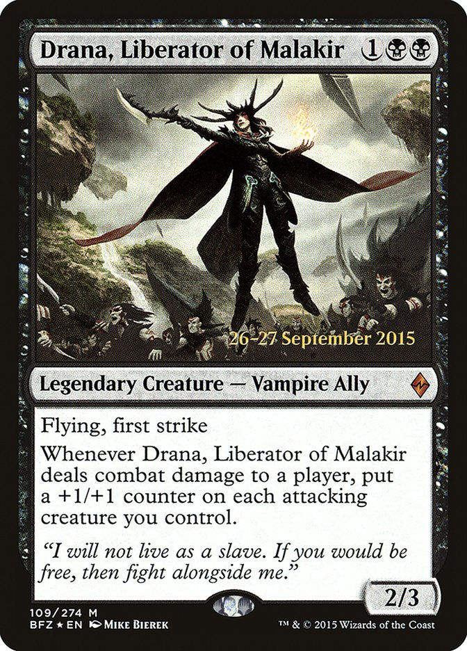 Drana, Liberator of Malakir (PBFZ) (109s) / Foil