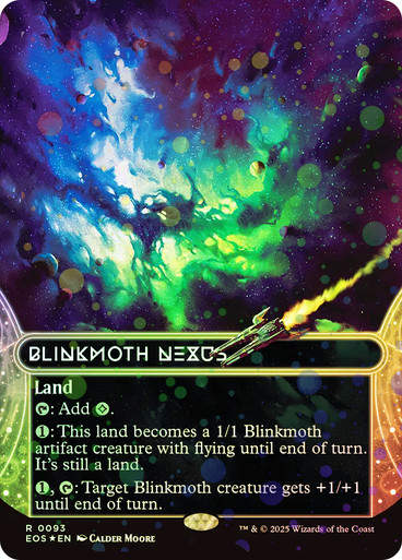 Blinkmoth Nexus (EOS) (093) / Borderless Galaxy Foil