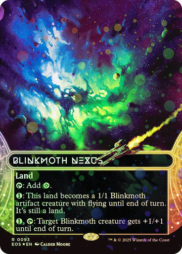 Blinkmoth Nexus (EOS) (093) / Borderless Galaxy Foil