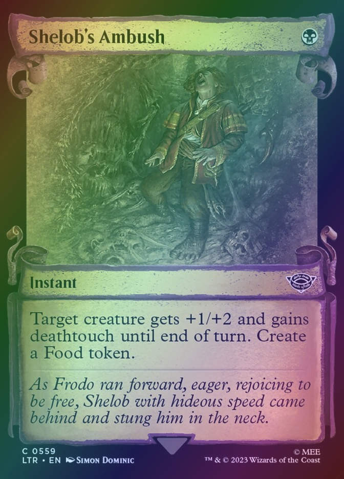 Shelob's Ambush (LTR) (559) / Showcase / Foil