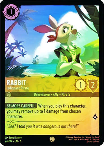 Rabbit - Indignant Pirate (LOR_AZU) / Foil