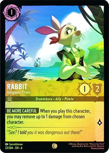 Rabbit - Indignant Pirate (LOR_AZU) / Foil